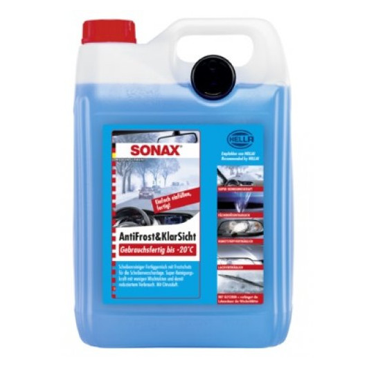 Sonax 03325000 AntiFrost & KlarSicht CLASSIC Citrusduft gebrauchsfertig 5Liter