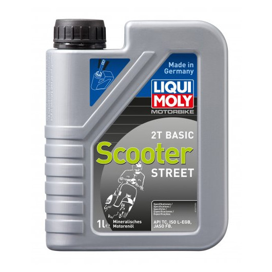 Liqui Moly Motorbike 2T Basic Scooter Street mineralisches Motorrad Motoröl 1l