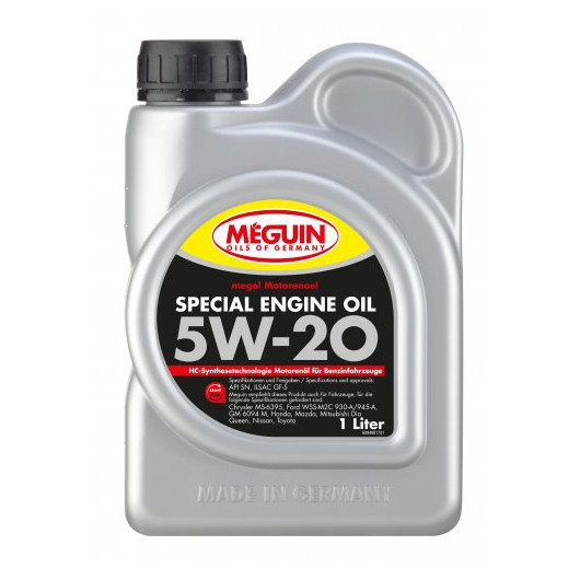 Meguin megol 9498 Motoröl Special Engine Oil SAE 5W-20 1l