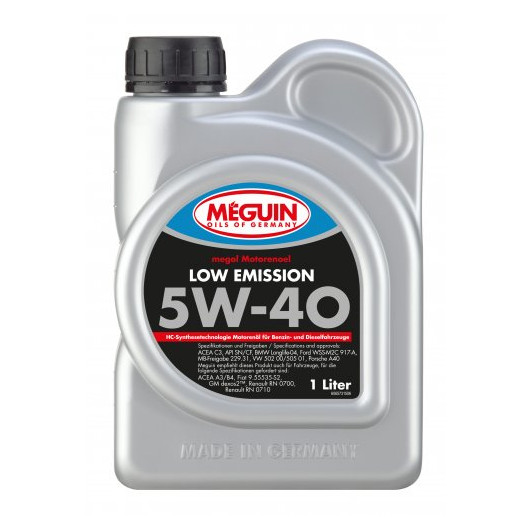 Meguin megol 9608 Motoröl Low Emission SAE 5W-40 1l