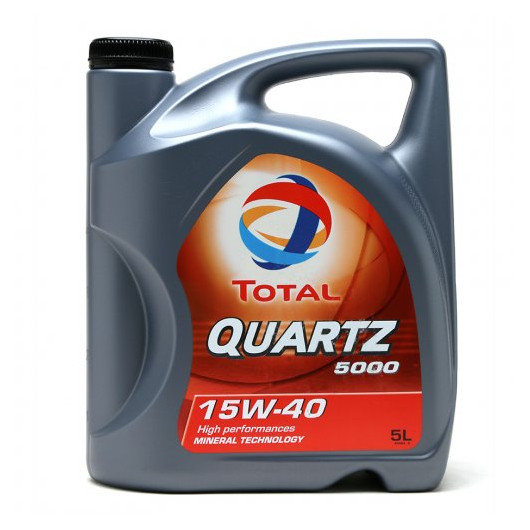 Total QUARTZ 5000 15W-40 Motoröl 5l