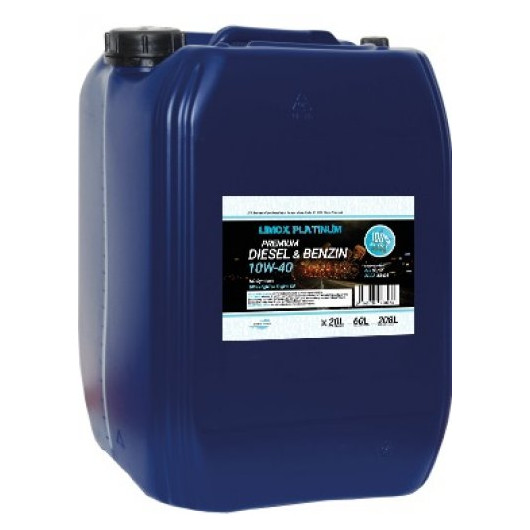 LIMOX Platinum Diesel & Benzin 10W-40 Motoröl 20Liter Kanister