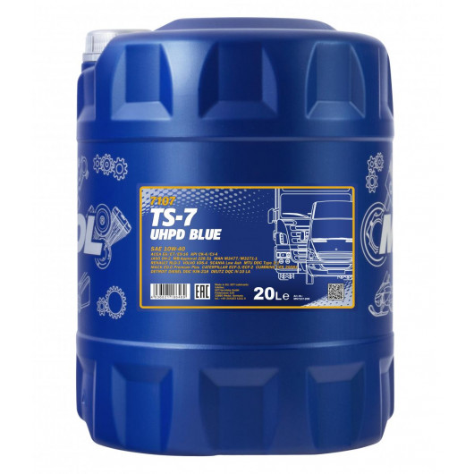 MANNOL TS-7 UHPD Blue 10W-40 Motoröl 20l Kanister