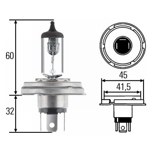 HELLA Glühlampe, Hauptscheinwerfer