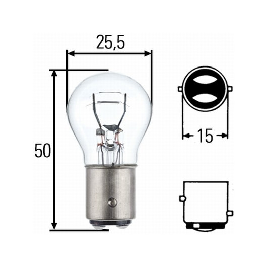 HELLA Glühlampe, Blinkleuchte