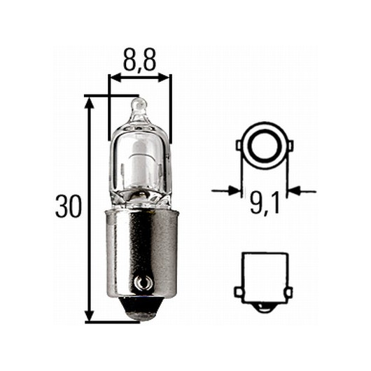 HELLA Glühlampe, Rückfahrleuchte