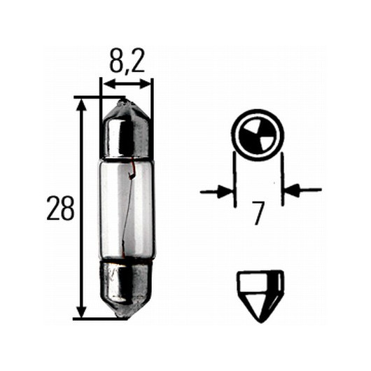 HELLA Glühlampe