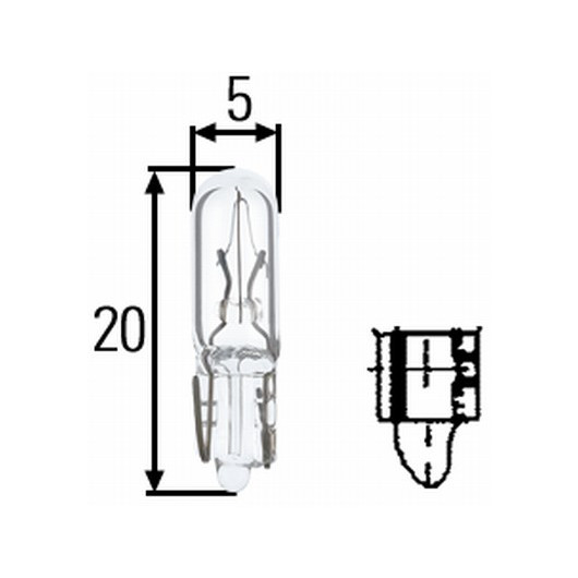 HELLA Glühlampe