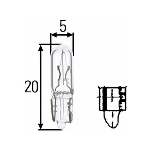 HELLA Glühlampe