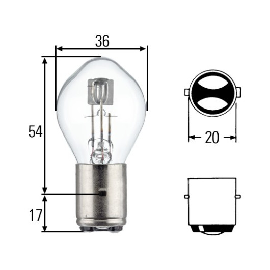 HELLA Glühlampe