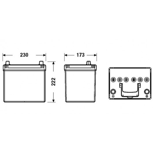 EXIDE Starterbatterie