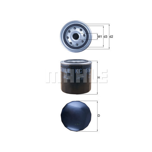 MAHLE Kraftstofffilter