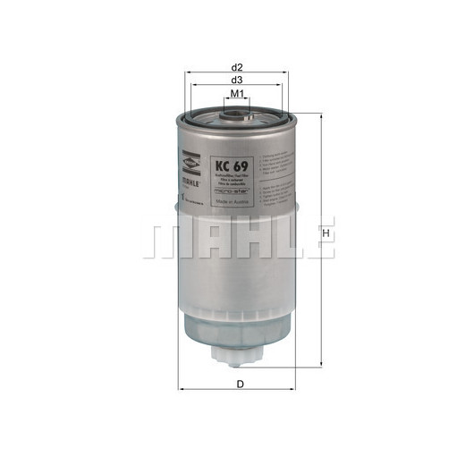 MAHLE Kraftstofffilter