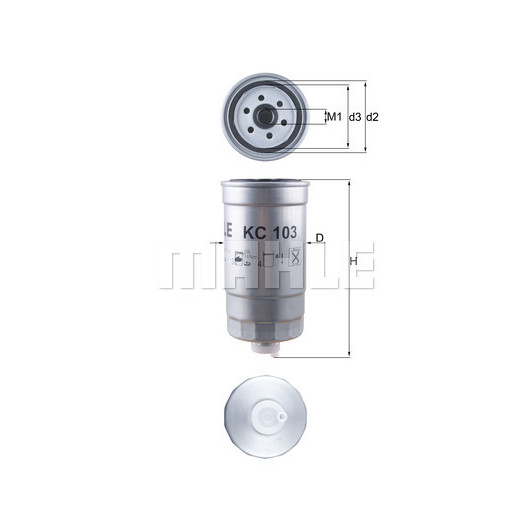 MAHLE Kraftstofffilter