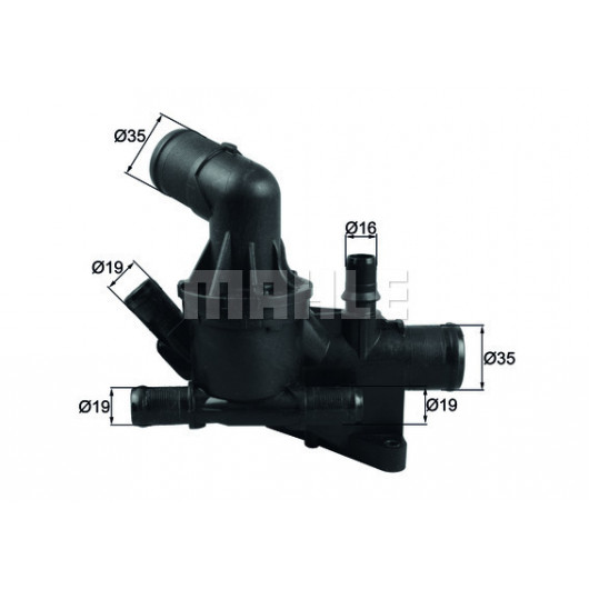MAHLE Thermostat, Kühlmittel