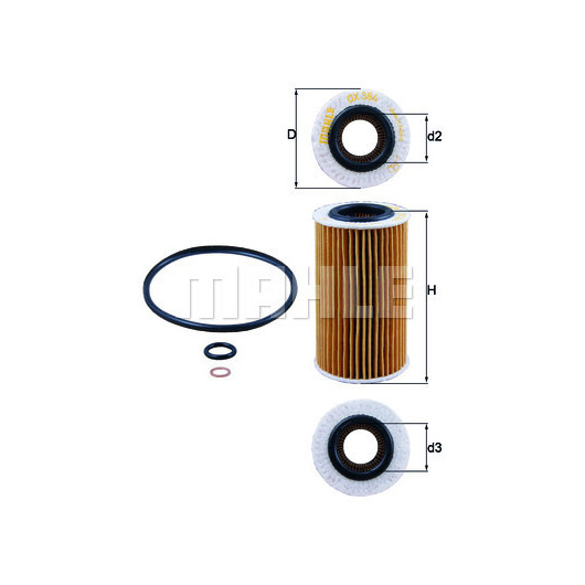 MAHLE Ölfilter