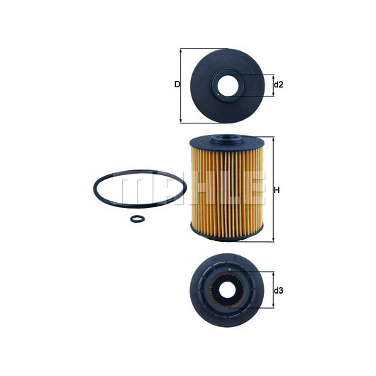 MAHLE Ölfilter