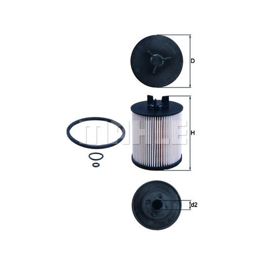 MAHLE Kraftstofffilter