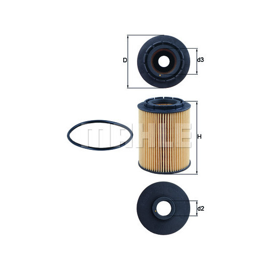 MAHLE Ölfilter
