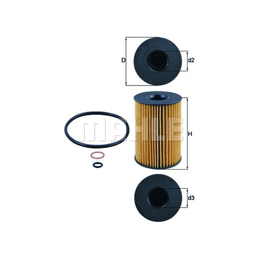 MAHLE Ölfilter
