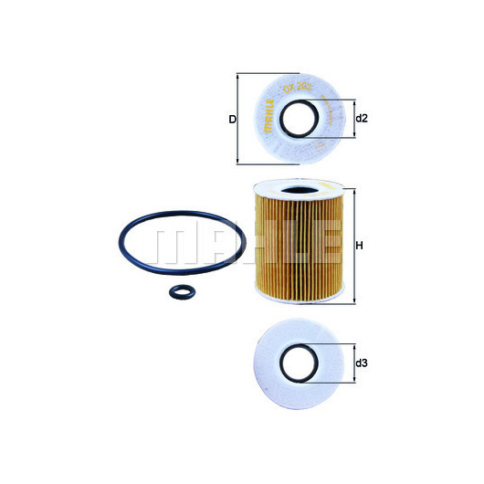 MAHLE Ölfilter
