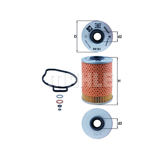 MAHLE Ölfilter