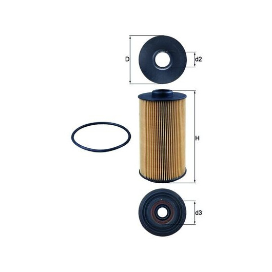 MAHLE Ölfilter
