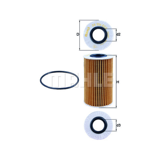 MAHLE Ölfilter