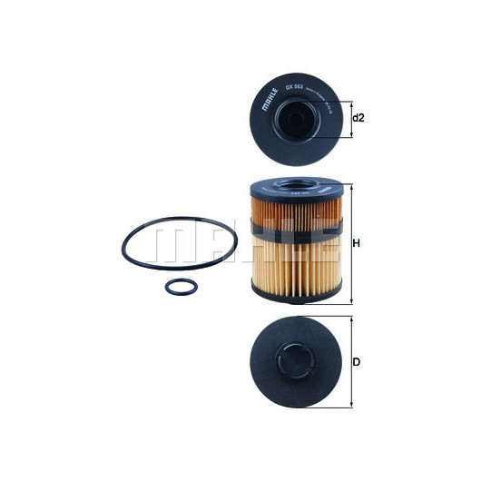 MAHLE Ölfilter