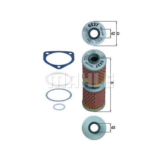 MAHLE Ölfilter