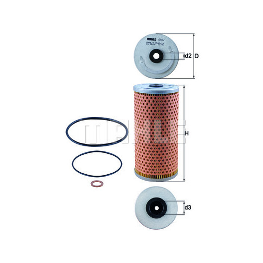 MAHLE Ölfilter