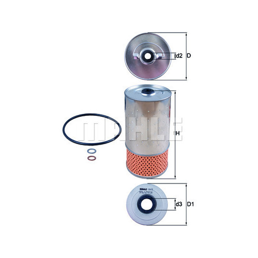MAHLE Ölfilter