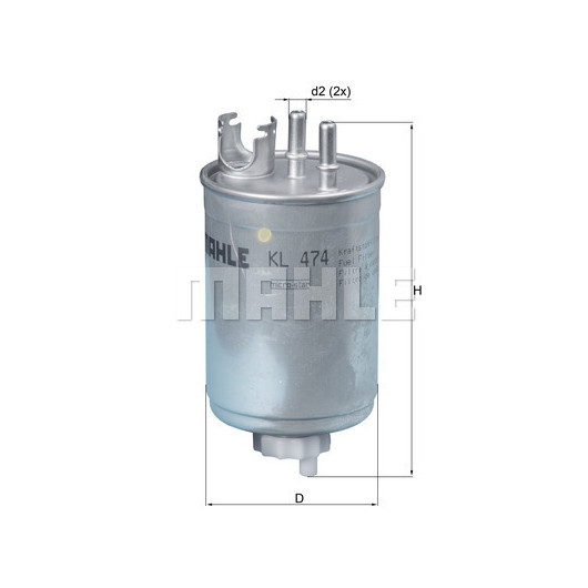 MAHLE Kraftstofffilter