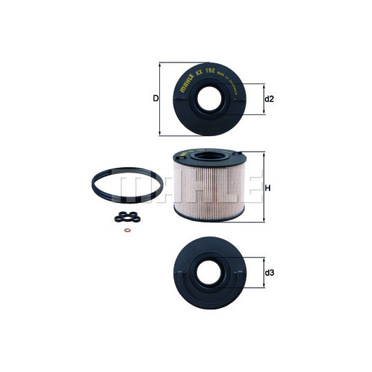 MAHLE Kraftstofffilter