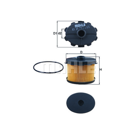 MAHLE Kraftstofffilter