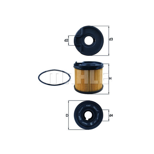 MAHLE Kraftstofffilter