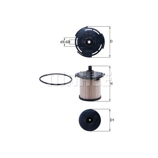 MAHLE Kraftstofffilter