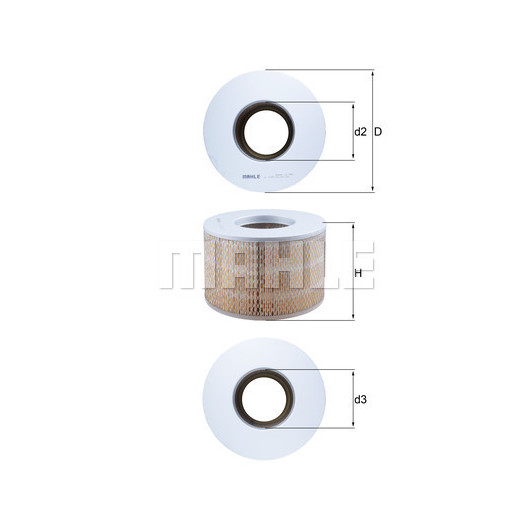 MAHLE Luftfilter