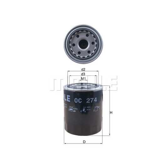MAHLE Ölfilter