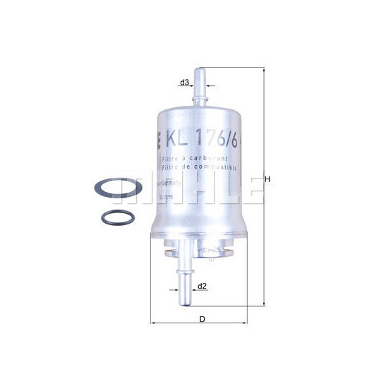 MAHLE Kraftstofffilter