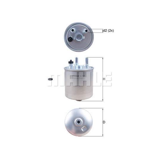 MAHLE Kraftstofffilter