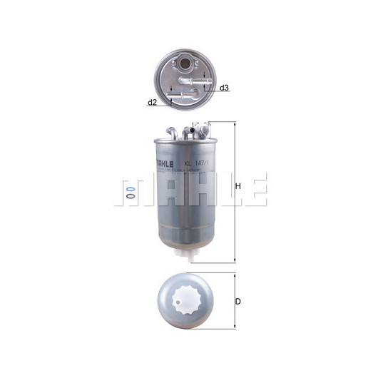 MAHLE Kraftstofffilter