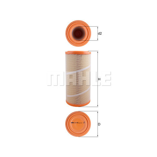 MAHLE Luftfilter