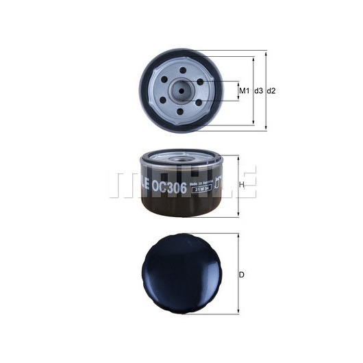 MAHLE Ölfilter