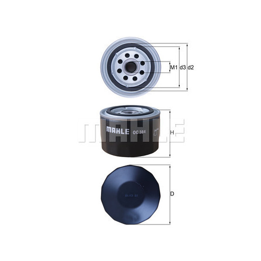 MAHLE Ölfilter