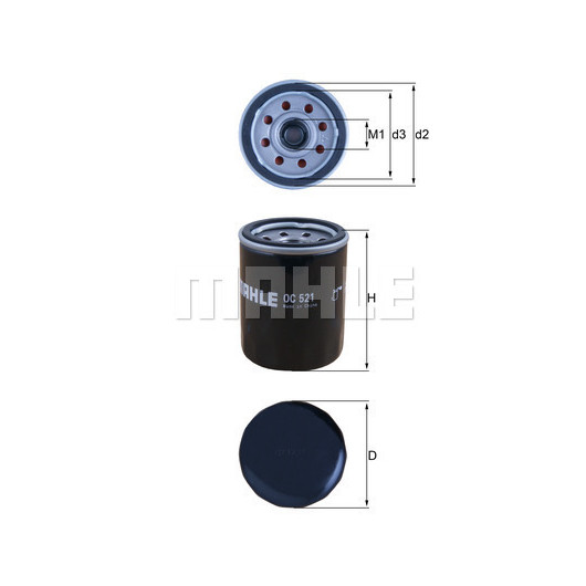 MAHLE Ölfilter