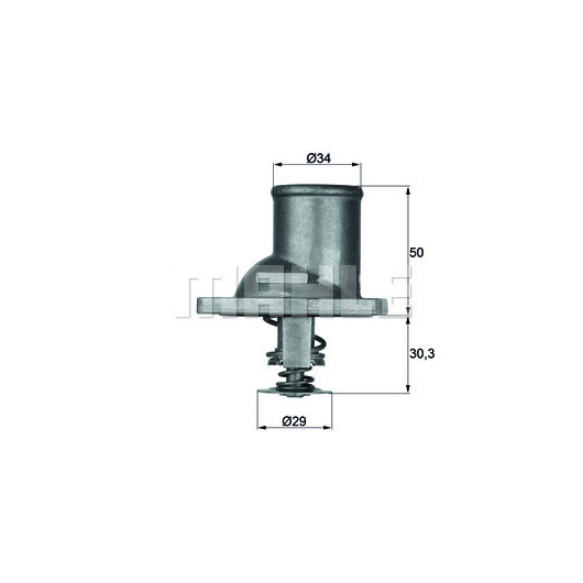 MAHLE Thermostat, Kühlmittel