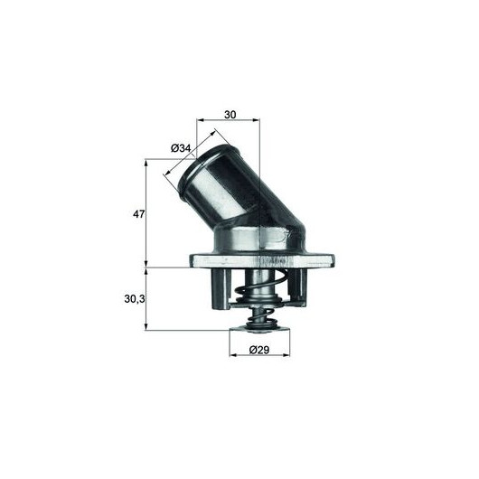 MAHLE Thermostat, Kühlmittel
