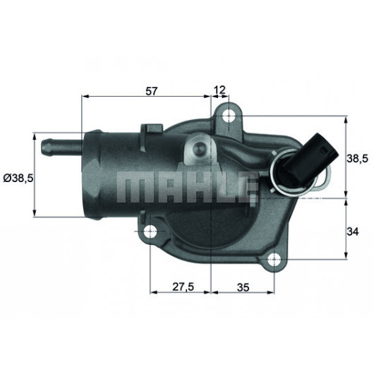 MAHLE Thermostat, Kühlmittel