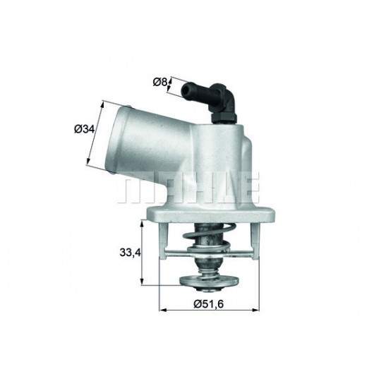 MAHLE Thermostat, Kühlmittel